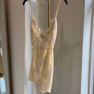 LUXXEL yellow romper